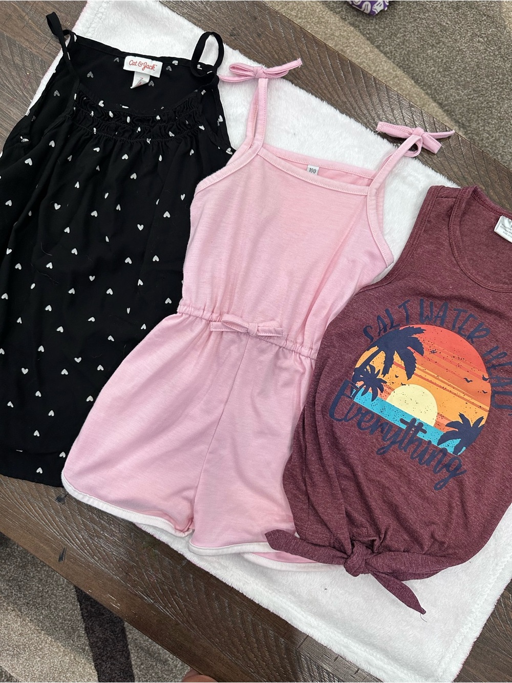 Misc Brand, Romper, Tank And Dress Toddler Size 3T/4t